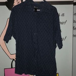 Clairborne XL men’s blue Short Sleeve shirt